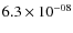 $6.3\times10^{-08}$