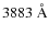 $3883~\hbox{\AA}$