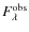 $F_\lambda^{\rm obs}$