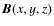 $\vec{B}(x,y,z)$