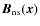$\vec{B}_{\rm ns}(\vec{x})$