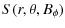 $\displaystyle S(r,\theta,B_{\phi})$