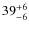 $\rm 39_{-6}^{+6}$