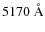 $5170~{\rm\AA}$