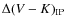 $\Delta(V-K)_{\rm IP}$