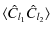 $\displaystyle \langle \hat C_{l_1} \hat C_{l_2}\rangle$