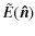 $\displaystyle \tilde E(\vec{\hat{n}})$