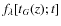 $f_\lambda[t_G(z);t]$
