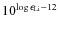 $10^{\log\epsilon_{\rm Li}-12}$