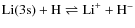 $\rm {\rm Li}(3s) +{\rm H} \rightleftharpoons {\rm Li}^+ +{\rm H}^-$