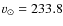$v_\odot=233.8$