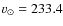 $v_\odot=233.4$