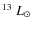 $^{13}~L_{\odot}$