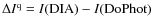 $\Delta I^{\rm q}=I({\rm DIA})-I({\rm DoPhot})$