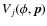 $V_{j} (\phi, \vec p)$