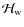 $\mathcal{H}_{\rm w}$