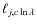 $\ell_{j,c \ln \lambda}$