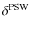 $\delta^{\rm PSW}$