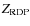 $Z_{\rm RDP}$
