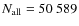 $N_{\rm all} = 50~589$