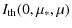 $\displaystyle I_{\rm th}(0,\mu_*,\mu)$