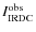 $I_{\rm IRDC}^{\rm obs}$