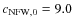 $c_{{\rm NFW},0}=9.0$