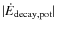 $\vert\dot{E}_{\rm decay,pot}\vert$