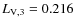 $L_{\rm V,3}=0.216$
