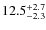 $\rm 12.5^{+ 2.7}_{- 2.3}$