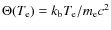 $\Theta(T_{{\rm e}}) = k_{{\rm b}} T_{{\rm e}}/
m_{{\rm e}}c^2$