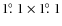 $1\hbox{$.\!\!^\circ$ }1 \times
1\hbox{$.\!\!^\circ$ }1$