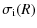 $\displaystyle \sigma_{\rm i}(R)$