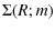 $\displaystyle \Sigma(R;m)$