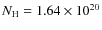 $N_{\rm {H}}=1.64 \times 10^{20}$