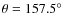 $\theta=157.5\hbox{$^\circ$ }$