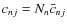 $c_{nj}=N_n \bar
c_{nj}$