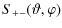 $\displaystyle S_{+-}(\vartheta,\varphi)$