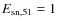$E_{{\rm sn},51}=1$