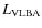 $L_{\rm VLBA}$
