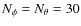 $N_\phi = N_\theta =30$