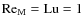 $\mbox{\rm Re}_{\rm M}=\mbox{\rm Lu}=1$