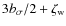 $3b_\sigma/2 + \zeta_{\rm w}$