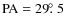 ${\rm PA}=29\hbox{$.\!\!^\circ$ }5$