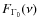 $F_{\Gamma_0}(\nu)$