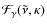 ${\cal F}_\gamma(\tilde\nu,\kappa)$