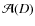 $\mathcal A (D)$