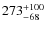 $273^{\rm +100}_{-68}$