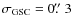 $\sigma_{\rm GSC} = 0\hbox{$.\!\!^{\prime\prime}$ }3$