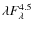 $\lambda F_{\lambda}^{4.5}\:\:\:$